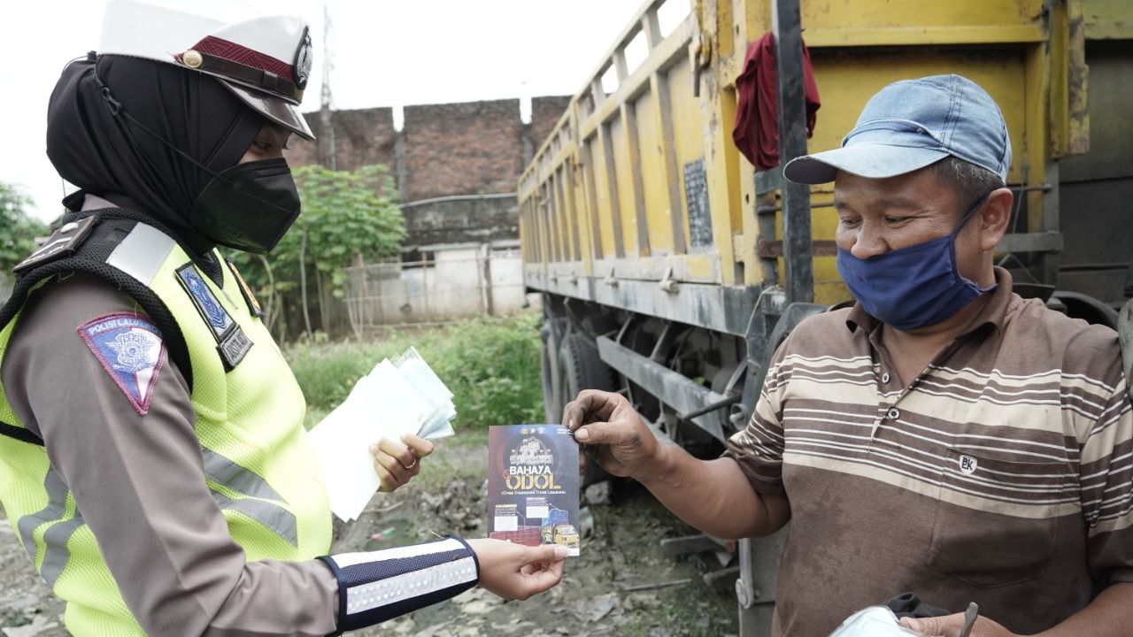 Utamakan Keselamatan, Polres Gresik Gencar Sosialisasi ODOL