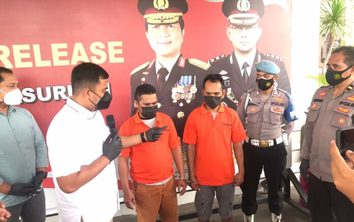 Polres Pasuruan Tangkap 2 Pelaku Pengoplos Gas Elpiji