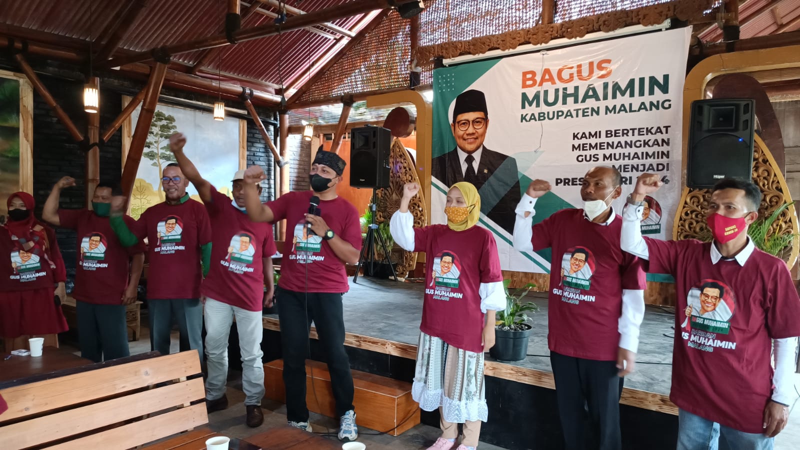 Milenial Malang Deklarasi Dukung Gus Muhaimin Jadi Presiden 2024