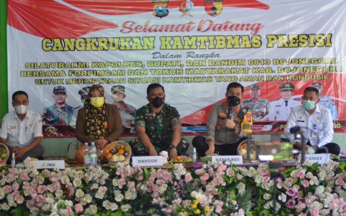 Perkuat Sinergitas, Forkopimda Bojonegoro Cangkrukan Bareng Kamtibmas