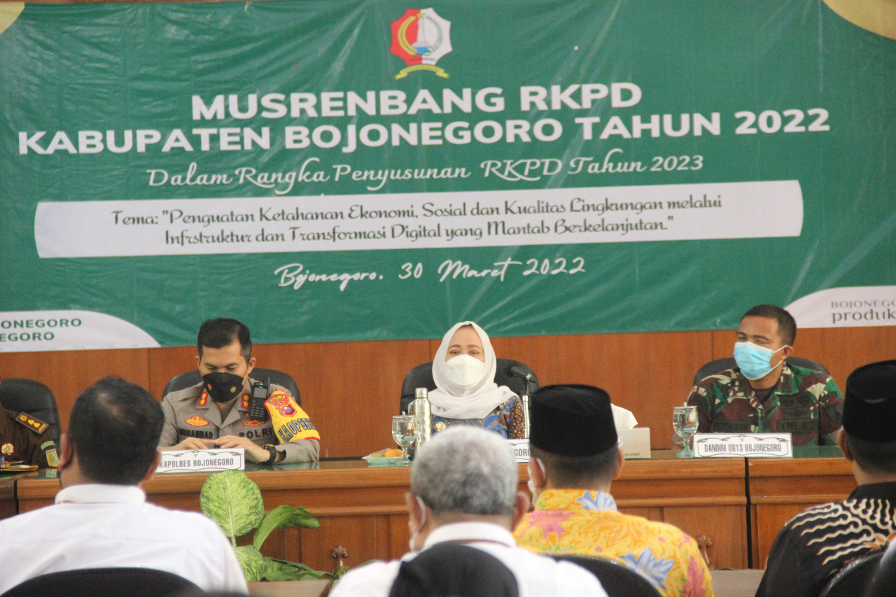 Wujudkan Pertanian Tangguh, Musrembang 2022 Bojonegoro Digelar