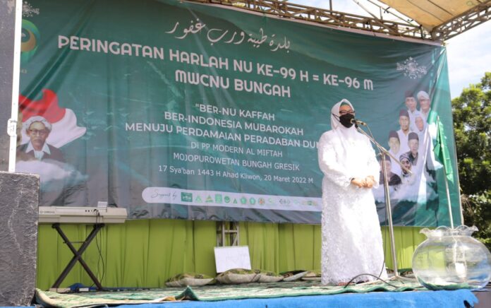 MWC NU Bungah Rayakan Harlah NU ke-99, Wabup Gresik Hadir