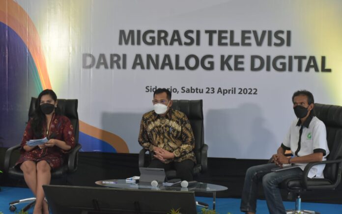 Gandeng Aliansi Wartawan Surabaya, Diskominfo Jatim Sosialisasi TV Digital