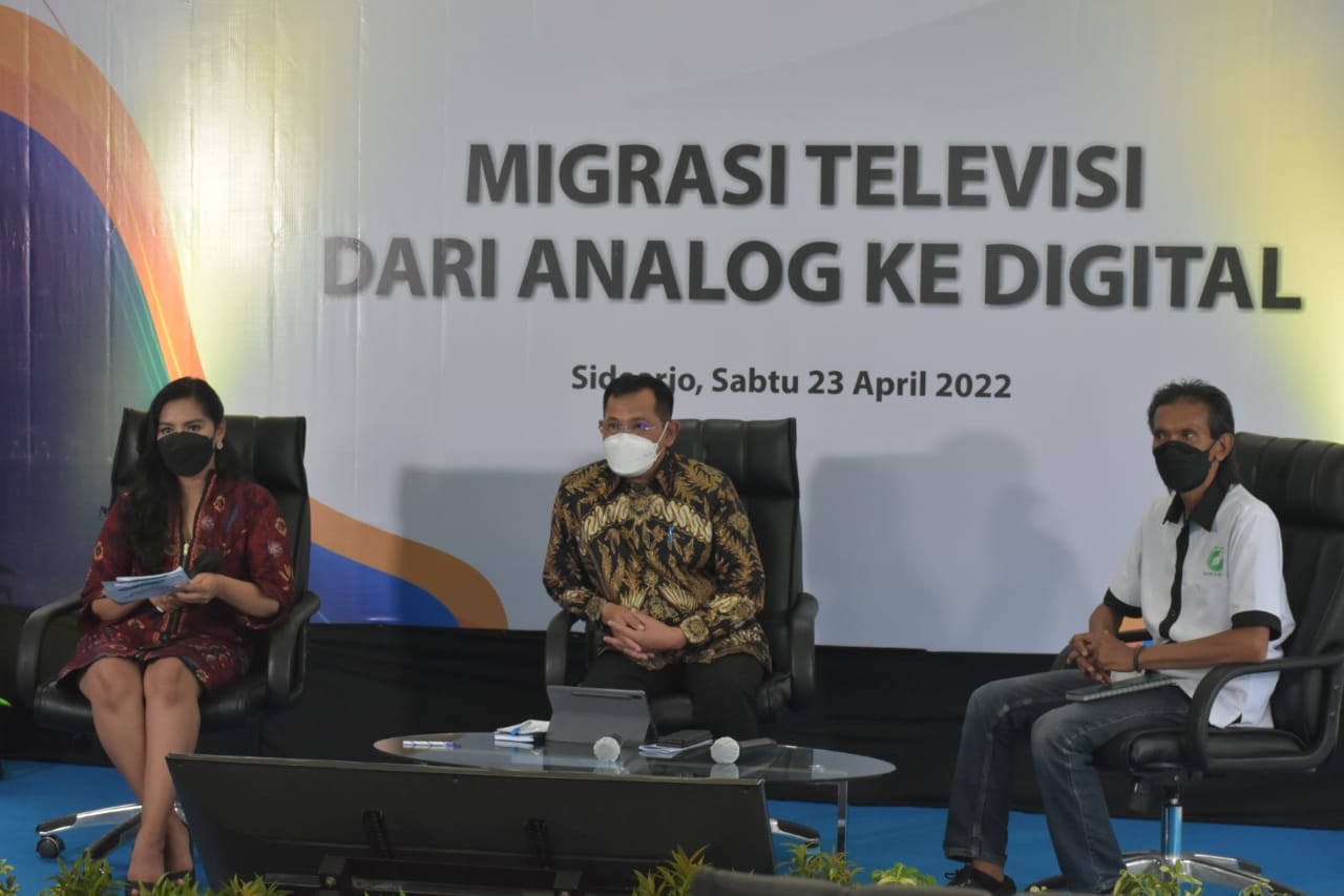 Gandeng Aliansi Wartawan Surabaya, Diskominfo Jatim Sosialisasi TV Digital