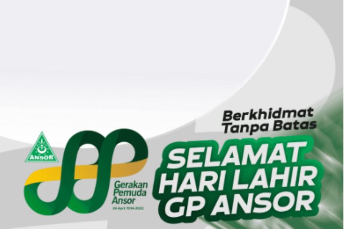 Download Gambar Twibbon Harlah GP Ansor ke-88