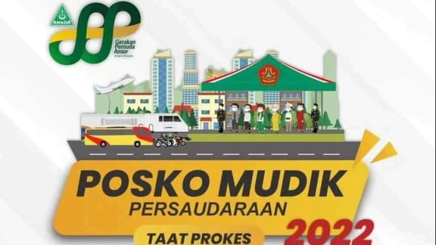 Ini Titik Posko Mudik yang Dibangun Banser