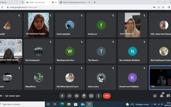 Gelar Webinar, Rohis SMA di Situbondo Angkat Tema Keperempuanan