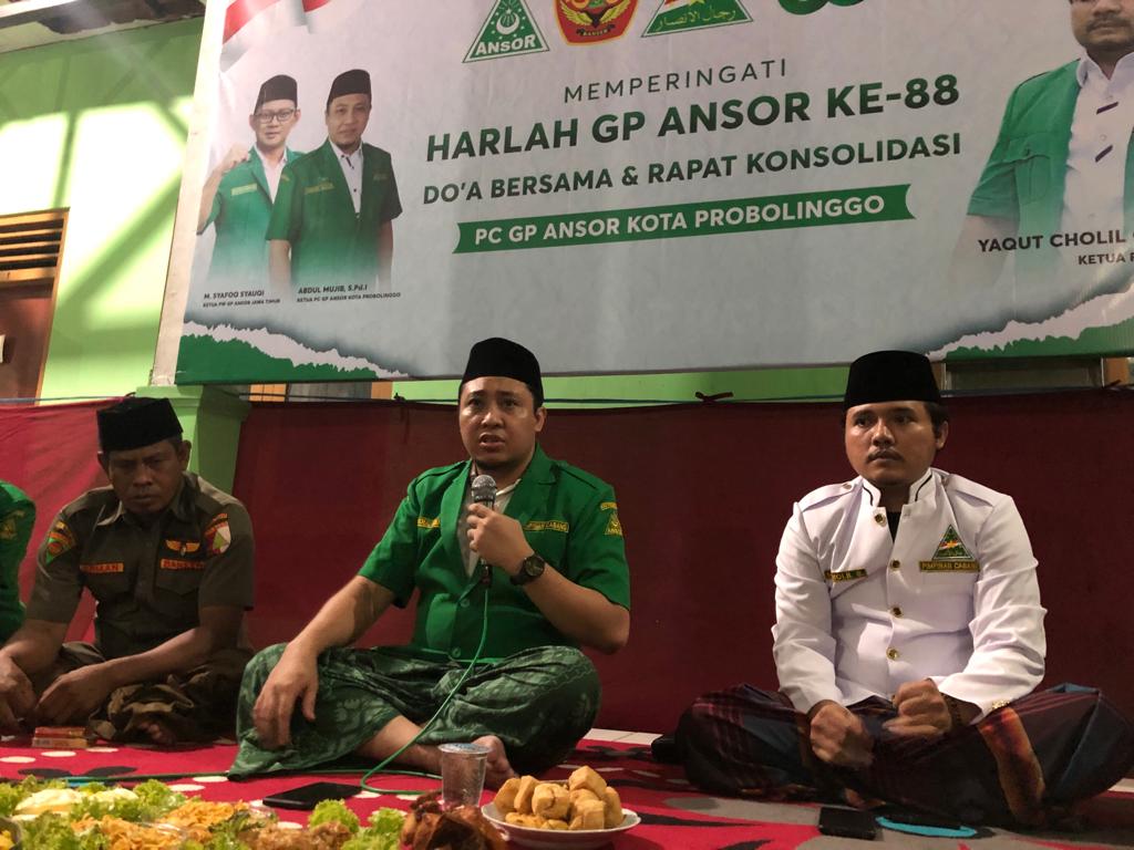 Harlah Ansor, Ketua Ansor Probolinggo: Berkhidmat Jangan Setengah-Setengah