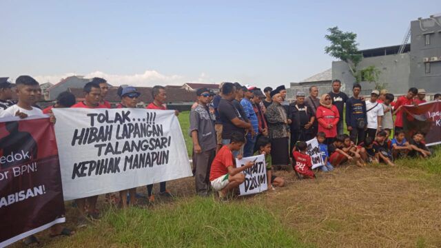 Tolak Dibangun BPN, Warga Jember Unjuk Rasa