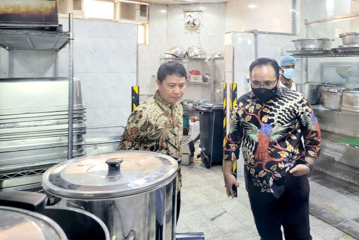 Menag Tinjau Dapur Katering Jamaah Haji