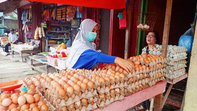 Kenaikan Tajam Harga Telur di Kediri