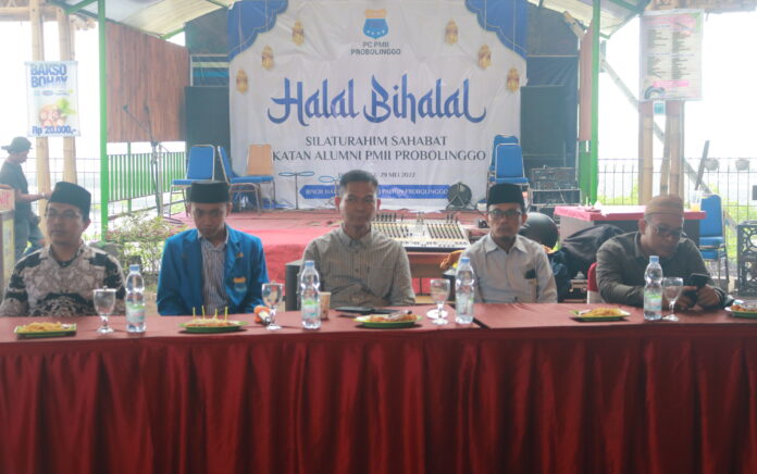 PC PMII Probolinggo Menggelar Acara Silaturahmi dan Halal Bihalal