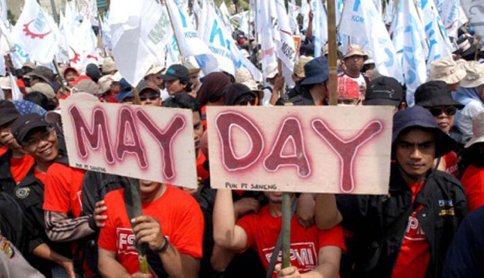 Besok, Buruh di Jatim Gelar Aksi Massa Peringati Mayday