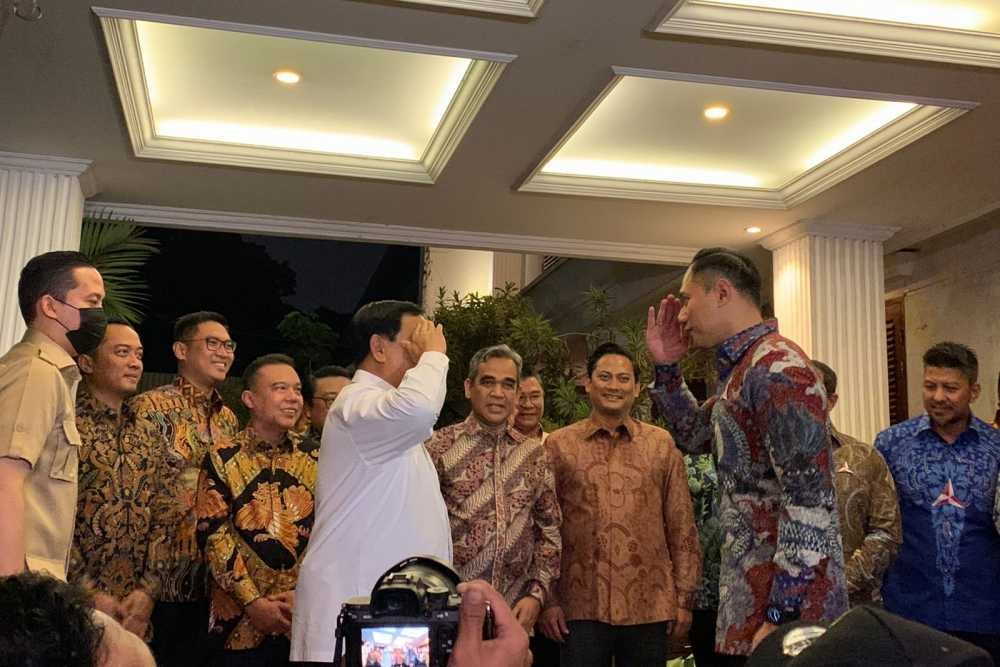 Belum Sepakat Bangun Koalisi, Prabowo: Masih Komunikasi Politik