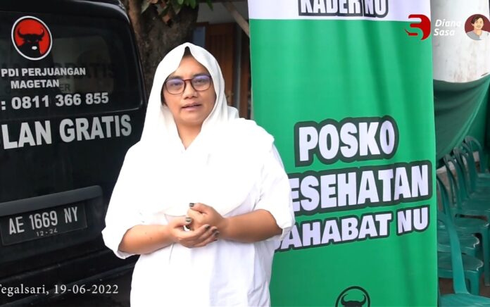 PDI Perjuangan Sukseskan Mujahadah Kubro dengan Posko Kesehatan Gratis