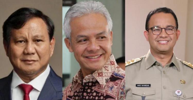 Survei SMRC: Prabowo Naik, Ganjar Turun, Anis Statis