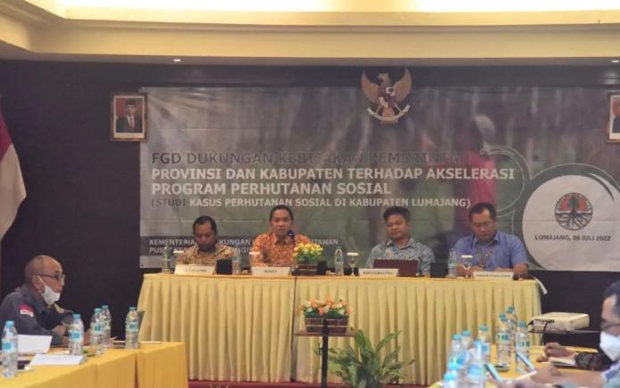 KLHK Gelar FGD, Bahas Akselerasi Program Perhutanan Sosial di Kabupaten Lumajang