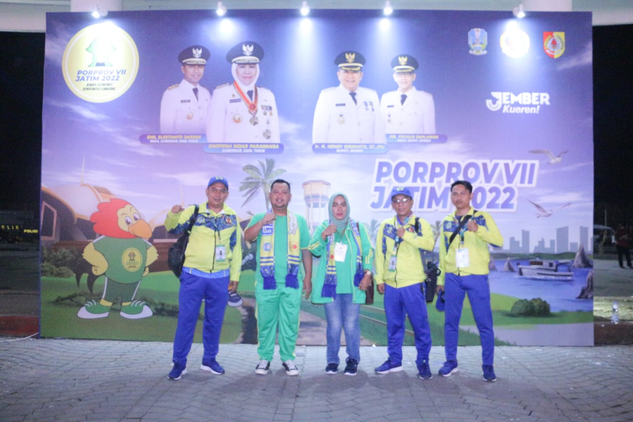 29 Medali Emas Bawa Gresik Peringkat Tujuh Porprov VII Jatim 2022