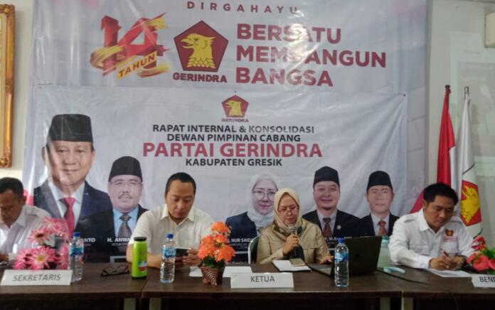Gerindra Gresik Tunjuk Orang Dekat Menteri Sandiaga Uno Jadi Ketua Bappilu