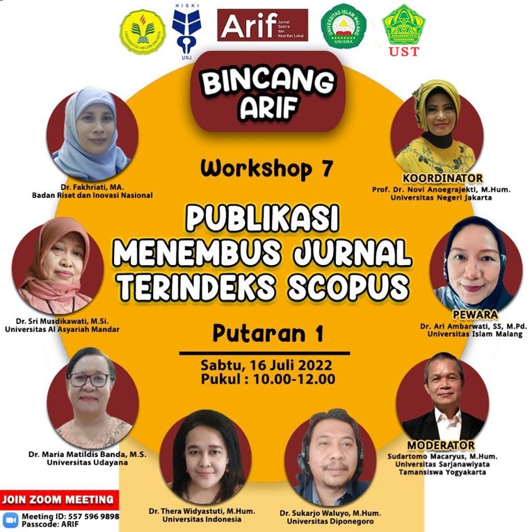 Jurnal Arif Kembali Gelar Workshop ke-7, Bahas Strategi Tembus Jurnal Terindeks Scopus