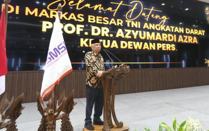 Kiprah Mentereng Azyumardi Azra, Ketua Dewan Pers Terpilih Periode 2022-2025