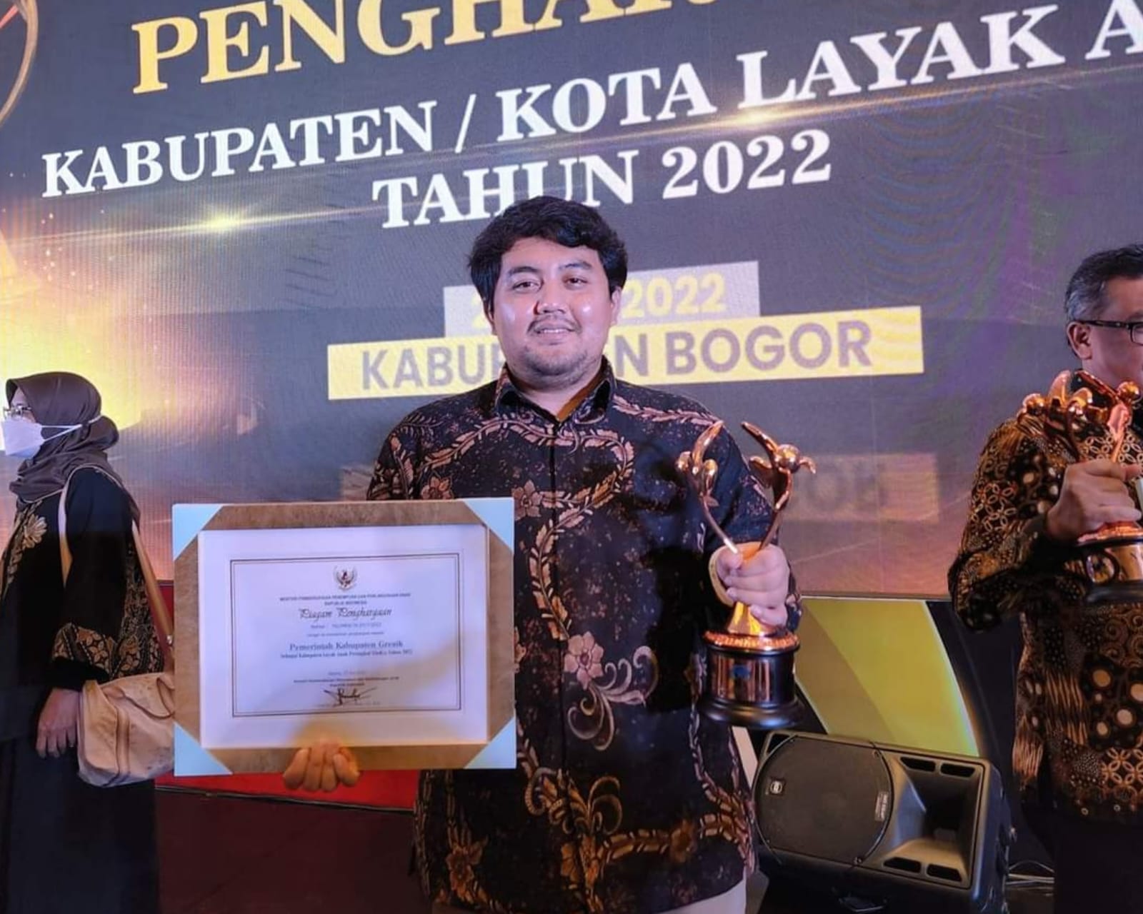 Gresik Raih Predikat Nindya Kabupaten Layak Anak 2022