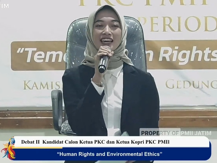 Debat Kandidat Calon PKC PMII Digelar di Trenggalek