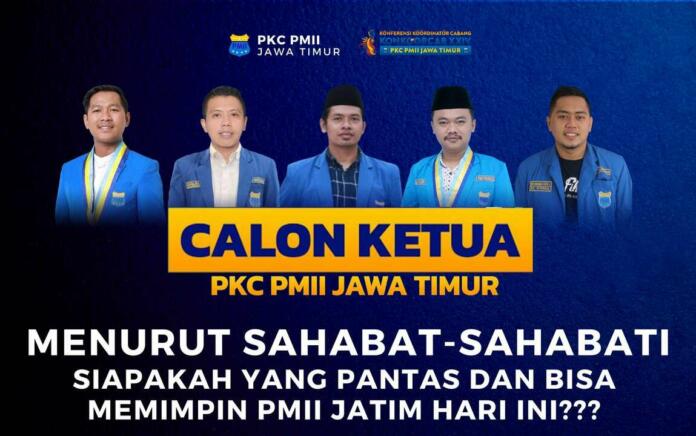 Publik Bersuara, Begini Hasil Sementara Jajak Pendapat Calon Ketua PKC PMII Jatim