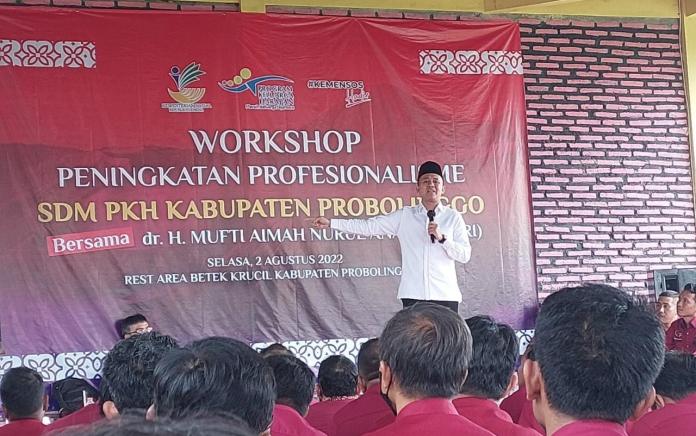 Anggota DPR RI Mufti Anam Dorong Pendamping PKH Probolinggo Tanamkan Jiwa Mandiri