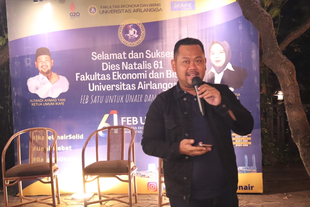 Bupati Gresik Minta IKAFE UNAIR Perkuat Jejaring