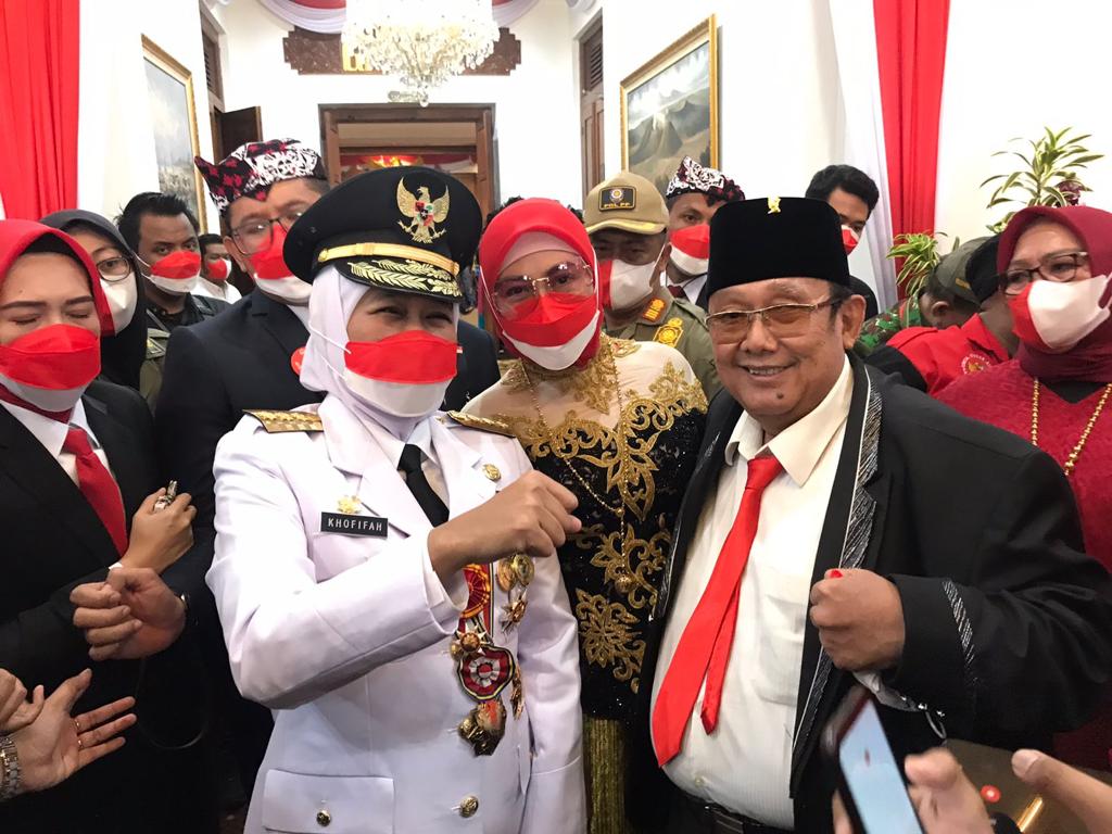 Hadiri Peringatan HUT RI Ke-77, Ketua GRS Apresiasi Kinerja Gubernur Khofifah