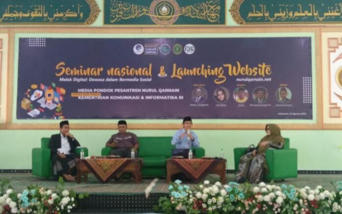 Gandeng Kemenkominfo, Pesantren Nurul Qarnain Ajak Santri Bijak Bermedsos