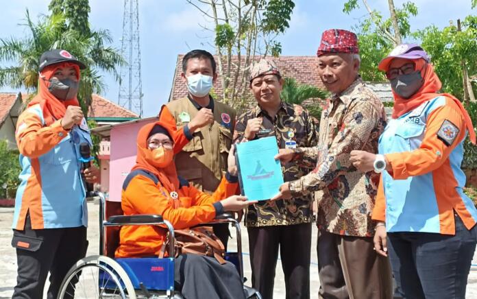 SPAB Berikan Pelatihan Pencegahan Bencana Alam di SMP Negeri 1 Tanah Merah Bangkalan