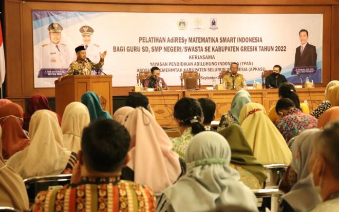 Era Digitalisasi, Bupati Gresik Serukan Pentingnya Literasi Dan Numerasi