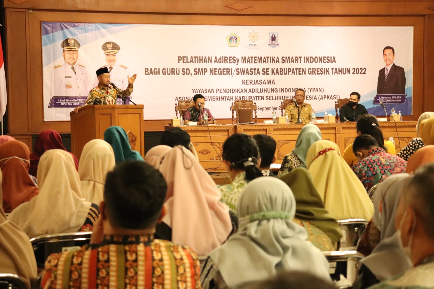 Era Digitalisasi, Bupati Gresik Serukan Pentingnya Literasi Dan Numerasi