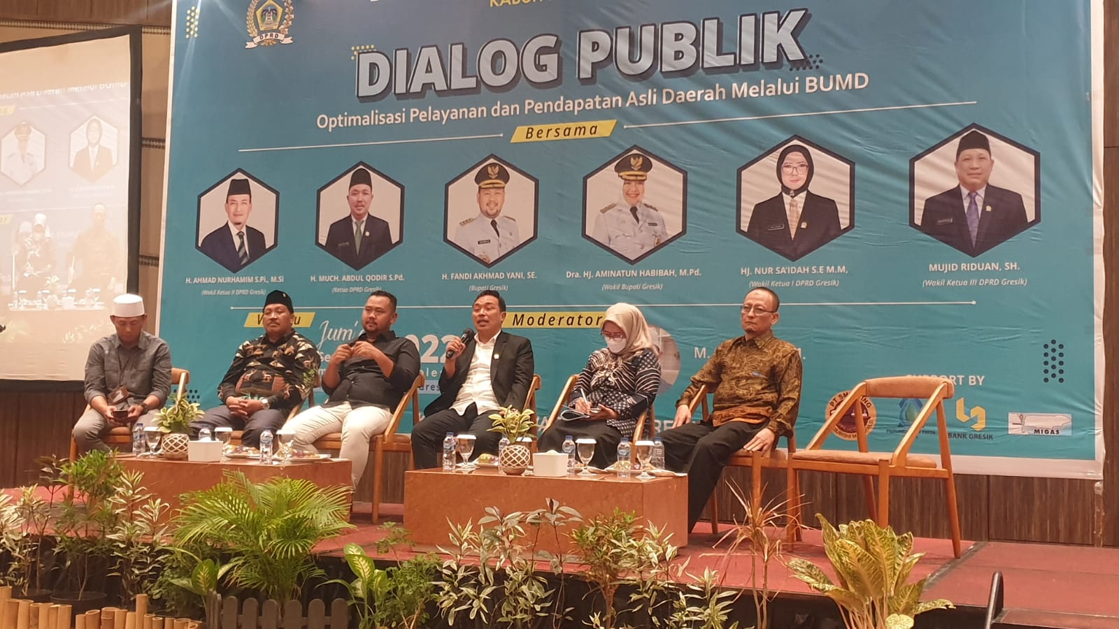Dialog Publik DPRD Gresik-KWG, Tiga BUMD Sepakat Tingkatkan PAD