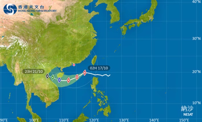 Antisipasi Topan Nesat, China Keluarkan Peringatan Kuning