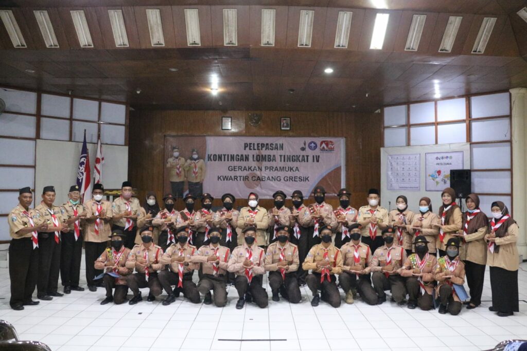 Gresik Kirim 18 Delegasi di Lomba Tingkat Regu Pramuka Penggalang IV Jatim 2022