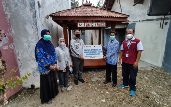 Sterilisasi Tuberkulosis, Perusahaan Bantu Pojok Dahak Puskesmas Nelayan di Gresik