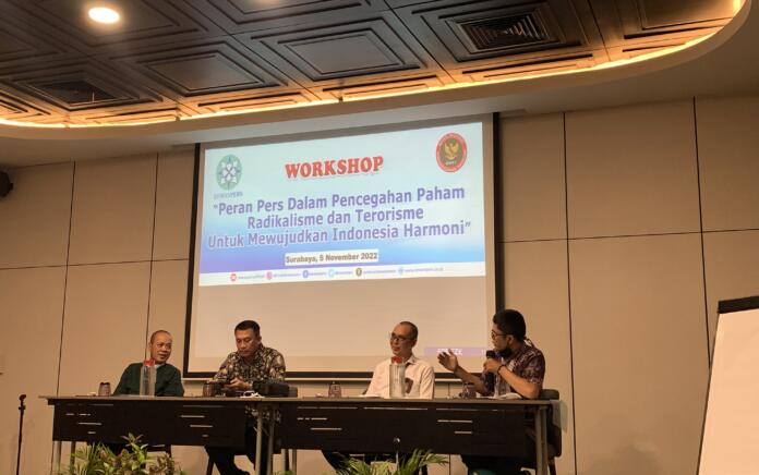 Dewan Pers dan BNPT Gelar Workshop Pencegahan Paham Terorisme