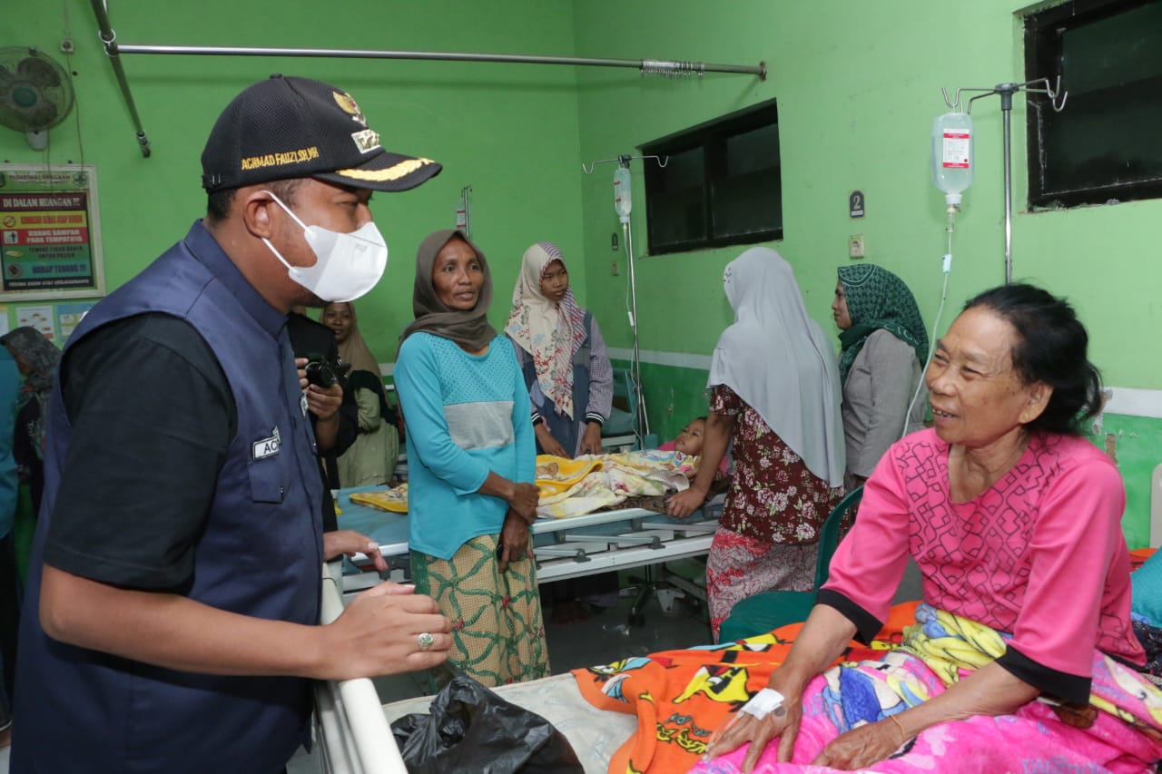 Gerak Cepat, Bupati Sumenep Kunjungi Terdampak Banjir di Kecamatan Pragaan