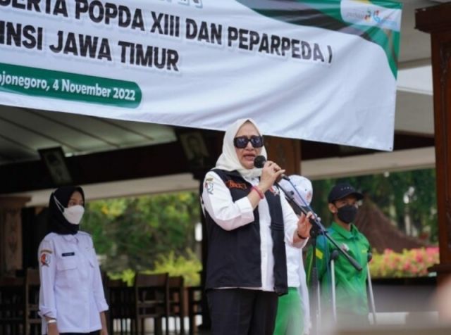 Sebanyak 118 Atlet Bojonegoro Diberangkatkan untuk Ikuti Kejuaraan Popda dan Peparpeda