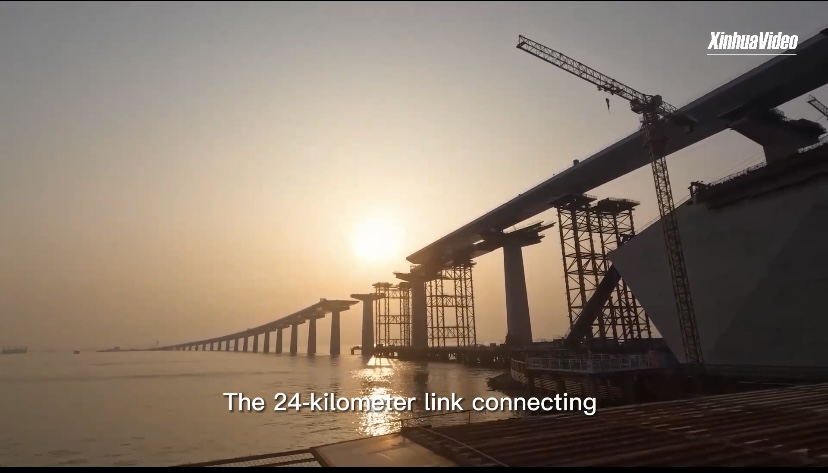 Terowongan Bawah Laut Raksasa Sedang Dibangun di Kawasan Teluk Besar China
