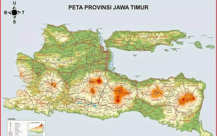 Peta Jawa Timur