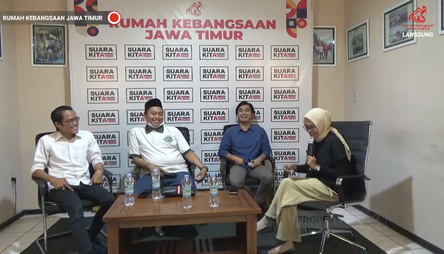 Rumah Kebangsaan Jatim Gelar Talkshow Bahas Arah Baru Gerakan NU di Abad Kedua