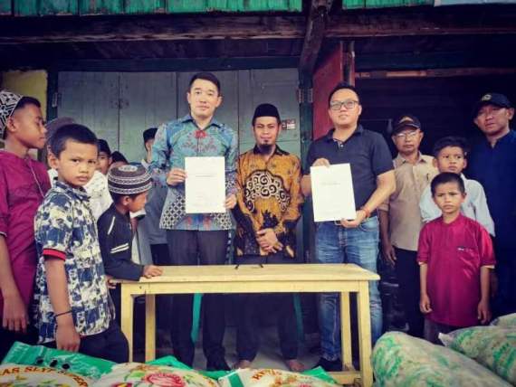Perusahaan Industri Nikel Asal China Sumbang Bantuan ke Panti Asuhan di Morowali Utara, Sulawesi Tengah