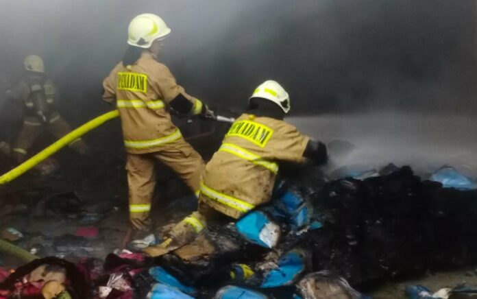 Kebakaran di Tanah Abang Jakarta Hari Ini, 111 Personil Dikerahkan 