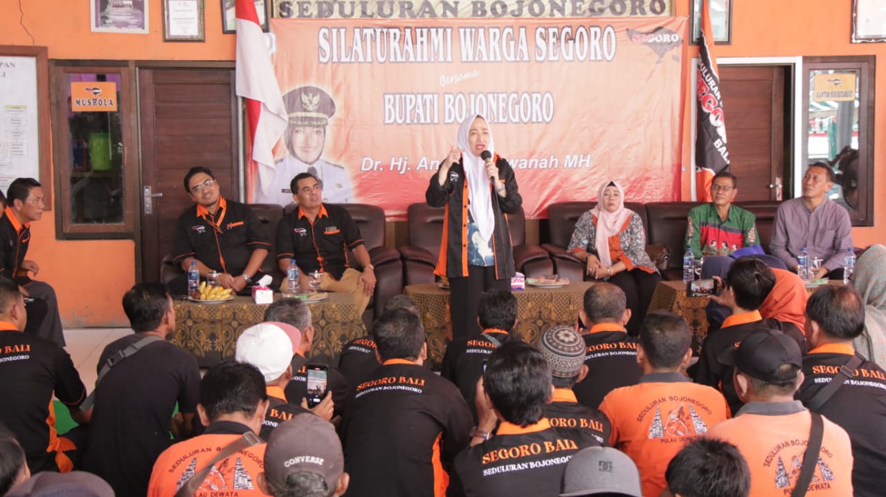 Hadiri Undangan Seduluran Bojonegoro di Bali, Bupati Anna Infokan Capaian Pembangunan 4,5 Tahun