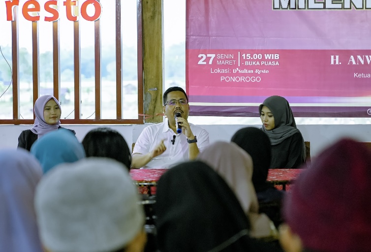 Anwar Sadad Ajak Muda Milenial Ambil Peran di Panggung Politik