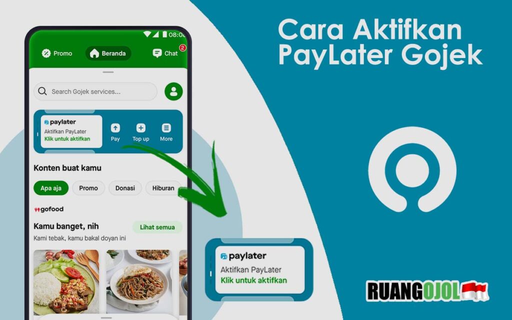 Cara Aktifkan GopayLater dan Penggunaanya